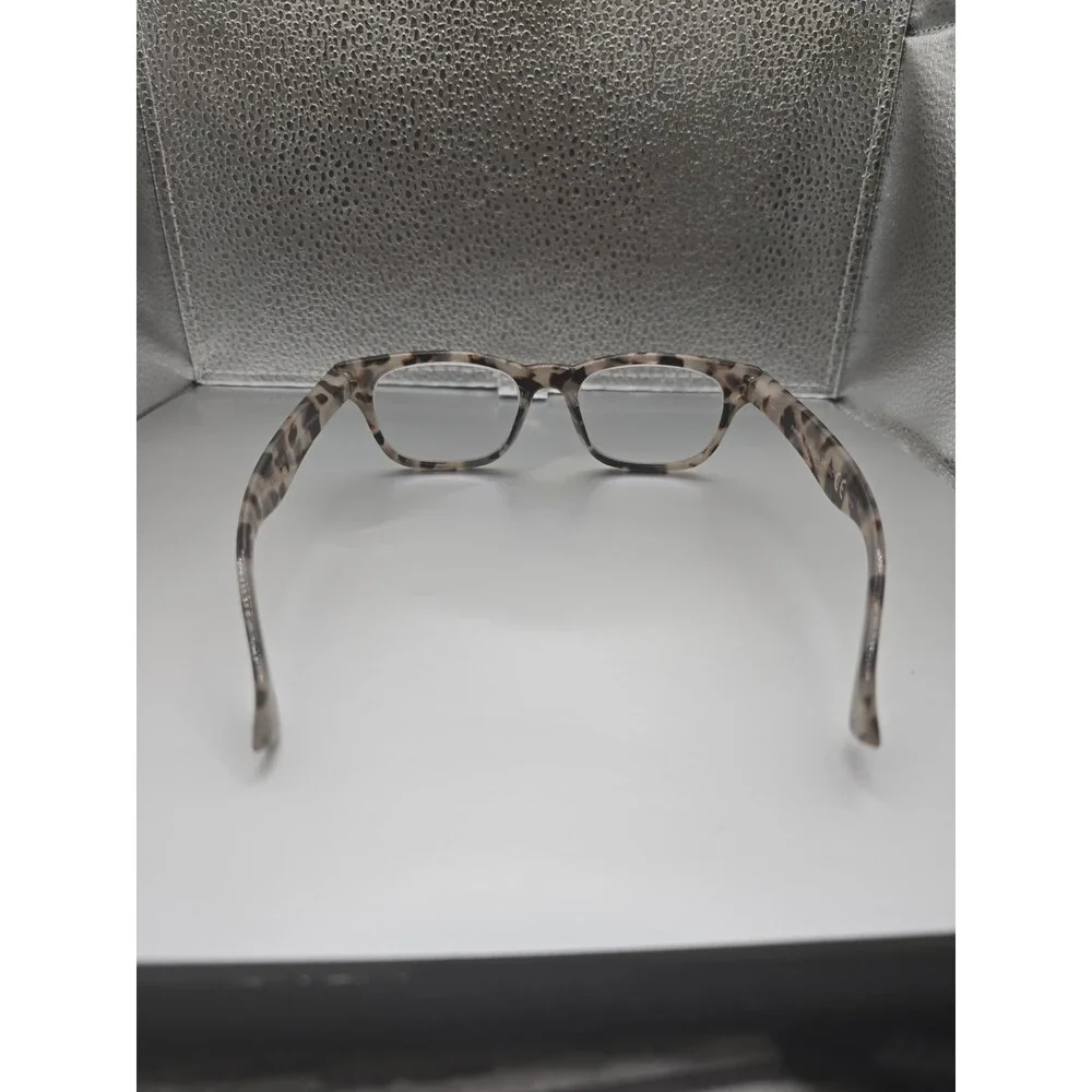 Peepers Grey Tortoise Blue Light Block Reading Glasses 2600 Clark +2.50 Academia